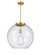 Essex One Light Pendant in Satin Gold (405|221-1S-SG-G122-18)