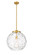 Essex One Light Pendant in Satin Gold (405|221-1S-SG-G1215-16)