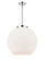 Essex One Light Pendant in Polished Chrome (405|221-1S-PC-G121-18)