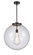 Essex LED Pendant in Oil Rubbed Bronze (405|221-1S-OB-G204-18-LED)