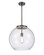 Essex LED Pendant in Oil Rubbed Bronze (405|221-1S-OB-G124-16-LED)