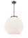 Essex LED Pendant in Oil Rubbed Bronze (405|221-1S-OB-G121-18-LED)