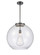 Essex LED Pendant in Matte Black (405|221-1S-BK-G124-18-LED)
