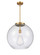 Essex LED Pendant in Brushed Brass (405|221-1S-BB-G124-18-LED)