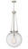 Essex One Light Pendant in Satin Nickel (405|221-1P-SN-G204-18)