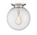 Essex One Light Flush Mount in Satin Nickel (405|221-1F-SN-G204-18)