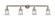 Franklin Restoration Four Light Bath Vanity in Brushed Satin Nickel (405|215-SN-G182S)
