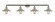 Franklin Restoration LED Bath Vanity in Polished Nickel (405|215-PN-M1-LED)