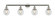 Franklin Restoration LED Bath Vanity in Polished Nickel (405|215-PN-G202-6-LED)