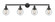 Franklin Restoration Four Light Bath Vanity in Oil Rubbed Bronze (405|215-OB-G204-6)
