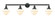Franklin Restoration LED Bath Vanity in Matte Black (405|215-BK-G531-LED)