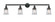 Franklin Restoration LED Bath Vanity in Matte Black (405|215-BK-G182S-LED)