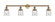 Franklin Restoration Four Light Bath Vanity in Brushed Brass (405|215-BB-G52)