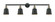 Franklin Restoration LED Bath Vanity in Black Antique Brass (405|215-BAB-M9-BK-LED)