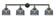 Franklin Restoration LED Bath Vanity in Black Antique Brass (405|215-BAB-G73-LED)