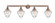 Franklin Restoration LED Bath Vanity in Antique Copper (405|215-AC-G664-7-LED)