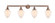 Franklin Restoration Four Light Bath Vanity in Antique Copper (405|215-AC-G661-7)