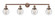 Franklin Restoration LED Bath Vanity in Antique Copper (405|215-AC-G204-6-LED)