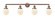 Franklin Restoration LED Bath Vanity in Antique Copper (405|215-AC-G201-6-LED)