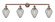 Franklin Restoration LED Bath Vanity in Antique Copper (405|215-AC-G165-LED)