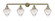 Franklin Restoration Four Light Bath Vanity in Antique Brass (405|215-AB-G664-7)