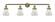 Franklin Restoration Four Light Bath Vanity in Antique Brass (405|215-AB-G192)