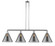 Franklin Restoration Four Light Island Pendant in Polished Chrome (405|214-PC-G43-L)