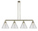 Franklin Restoration Four Light Island Pendant in Antique Brass (405|214-AB-G42-L)