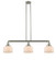 Franklin Restoration LED Island Pendant in Brushed Satin Nickel (405|213-SN-G71-LED)