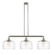 Franklin Restoration LED Island Pendant in Brushed Satin Nickel (405|213-SN-G713-L-LED)