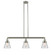 Franklin Restoration LED Island Pendant in Brushed Satin Nickel (405|213-SN-G62-LED)