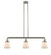 Franklin Restoration LED Island Pendant in Brushed Satin Nickel (405|213-SN-G61-LED)