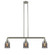 Franklin Restoration LED Island Pendant in Brushed Satin Nickel (405|213-SN-G53-LED)