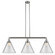 Franklin Restoration LED Island Pendant in Brushed Satin Nickel (405|213-SN-G42-L-LED)
