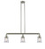Franklin Restoration LED Island Pendant in Brushed Satin Nickel (405|213-SN-G182S-LED)