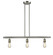Franklin Restoration Three Light Island Pendant in Brushed Satin Nickel (405|213-SN)