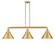 Franklin Restoration LED Island Pendant in Satin Gold (405|213-SG-M10-SG-LED)