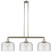 Franklin Restoration LED Island Pendant in Polished Nickel (405|213-PN-G74-L-LED)