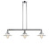 Franklin Restoration LED Island Pendant in Polished Nickel (405|213-PN-G1-LED)