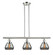Franklin Restoration Three Light Island Pendant in Polished Nickel (405|213-PN-G173)