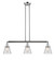 Franklin Restoration Three Light Island Pendant in Polished Chrome (405|213-PC-G62)