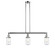 Franklin Restoration Three Light Island Pendant in Polished Chrome (405|213-PC-G312)