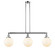 Franklin Restoration LED Island Pendant in Polished Chrome (405|213-PC-G201-8-LED)