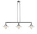 Franklin Restoration Three Light Island Pendant in Polished Chrome (405|213-PC-G1)