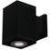 Cube Arch LED Wall Sconce in Black (34|DC-WS05-S827S-BK)