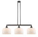 Franklin Restoration Three Light Island Pendant in Oil Rubbed Bronze (405|213-OB-G71-L)