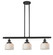 Franklin Restoration Three Light Island Pendant in Oil Rubbed Bronze (405|213-OB-G71)