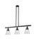 Franklin Restoration Three Light Island Pendant in Oil Rubbed Bronze (405|213-OB-G64)