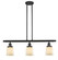 Franklin Restoration Three Light Island Pendant in Oil Rubbed Bronze (405|213-OB-G51)