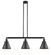 Franklin Restoration Three Light Island Pendant in Matte Black (405|213-BK-M13-BK) Franklin Restoration Three Light Island Pendant in Matte Black (405|213-BK-M13-BK)